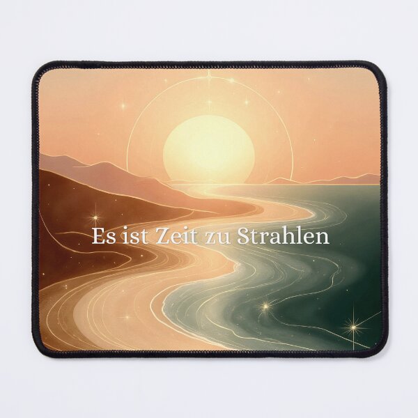 Item preview, Es ist Zeit zu Strahlen – Motivationsposter Sonnenaufgang It’s Time to Shine – Motivational Sunrise Poster designed and sold by 	aluzia.design.