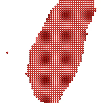 Artwork thumbnail, Taiwan Red Rhinestone by TheIconSmith