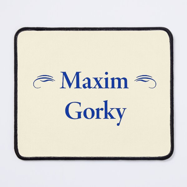 Item preview, Maxim Gorky, Russian and Soviet Writer, Classic Literature designed and sold by CharlottePlaceArt.