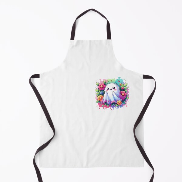 Item preview, Cute ghost among the flowers. designed and sold by Valentinian.