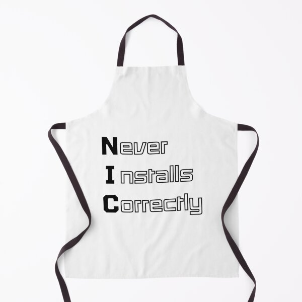Item preview, Funny NIC Computer Engineering Acronym Pun designed and sold by ThePungineer.