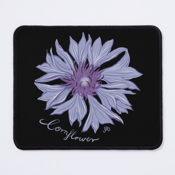 Item preview, Cornflower wildflower design designed and sold by PaulaJKnight .
