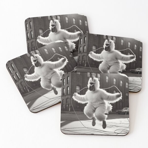 Item preview, "Cluckin' Around the Block: Poultry in Motion!" designed and sold by Print Fiction.