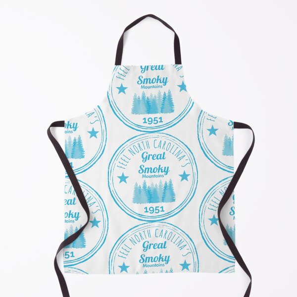 Item preview, Nature-Inspired Blue Emblem of Great Smoky Mountains designed and sold by SplashTastic.