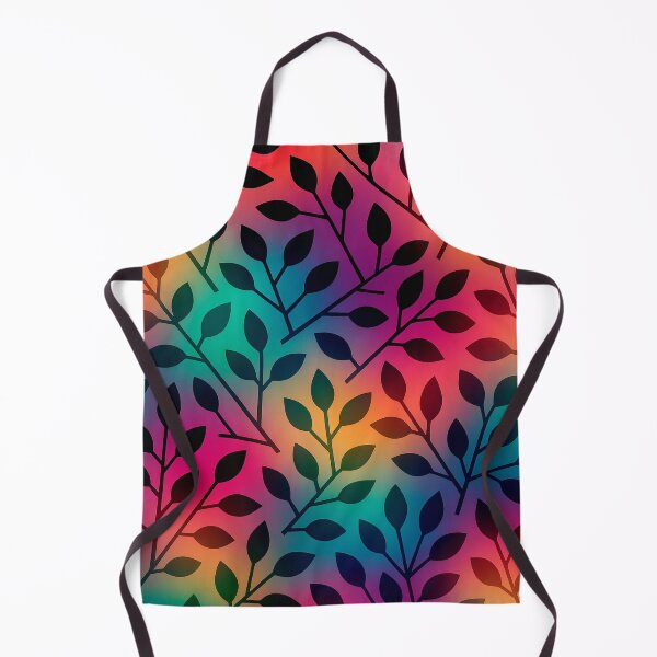 Item preview, Neon Leaf Pattern designed and sold by Kaleidoscope Print.