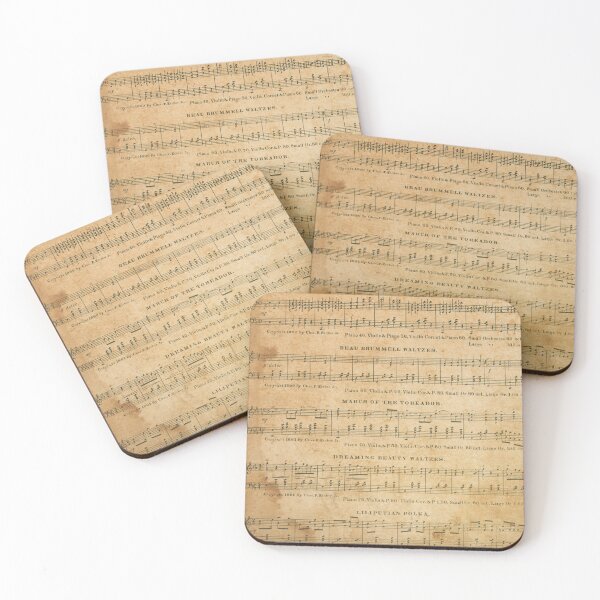Item preview, Vintage Music Sheet – Antique Musical Notes & Classical Score Design designed and sold by AlexeyevZurga.