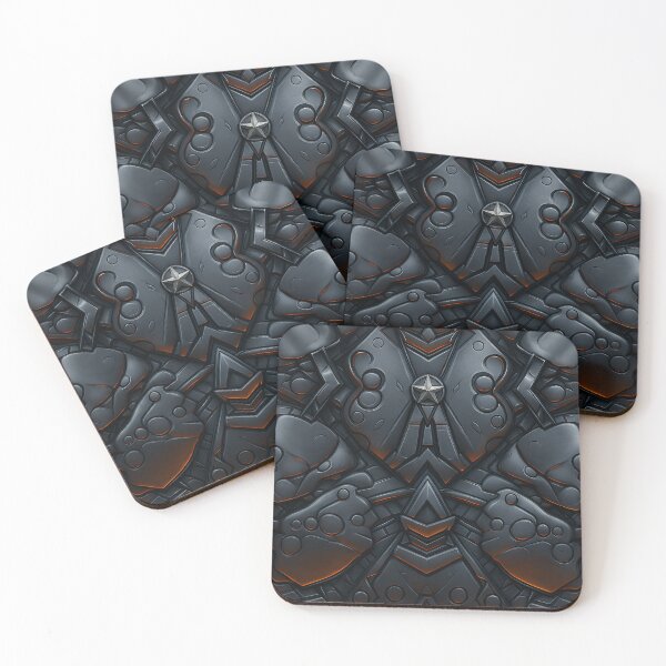 Item preview, Cyber Armor Pattern designed and sold by Kaleidoscope Print.