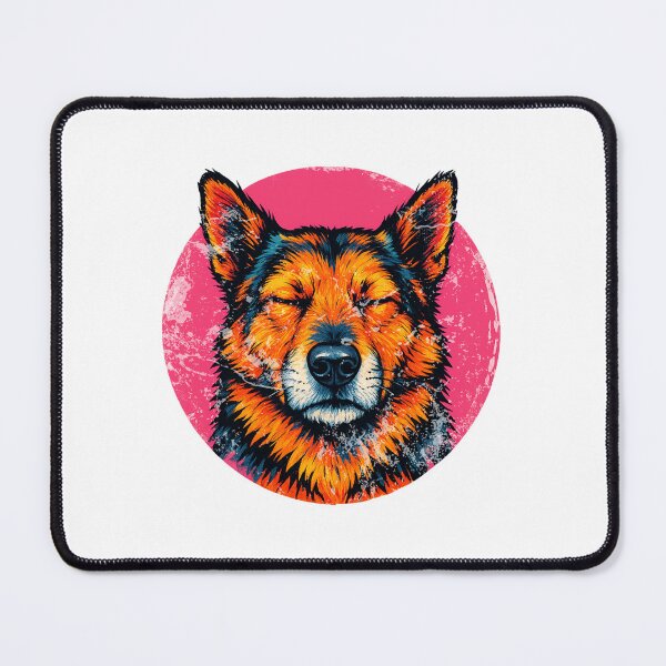 Item preview, Multi Color Dog – Color Pop Edition designed and sold by Sunscape-Art.
