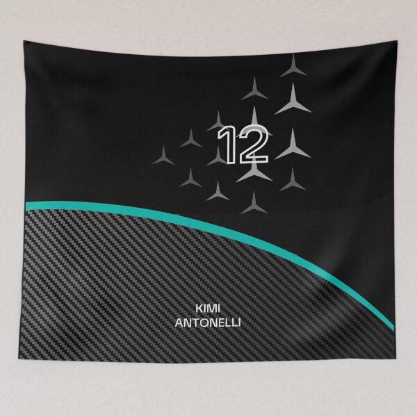 Item preview, Kimi Antonelli KA12 Carbon Fiber F1 2025 designed and sold by Pink Polar F1.