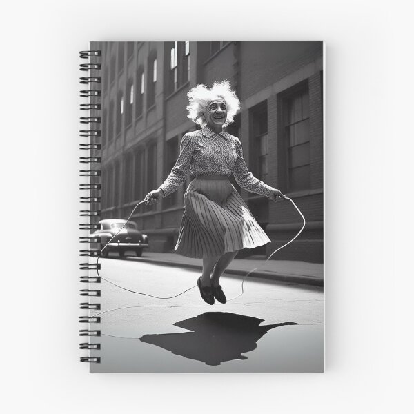 Item preview, "Relatively Jumping – Einstein’s Theory of Skipativity" designed and sold by Print Fiction.