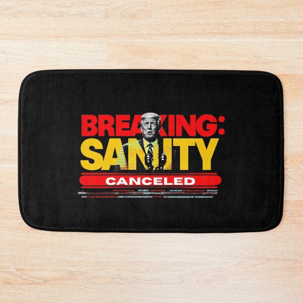 Item preview, Breaking: Sanity Canceled – Satirical News Glitch designed and sold by HROC.