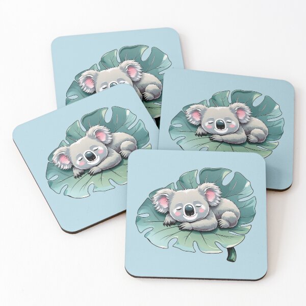 Item preview, Koala Floating on a Leaf designed and sold by 0606PM.