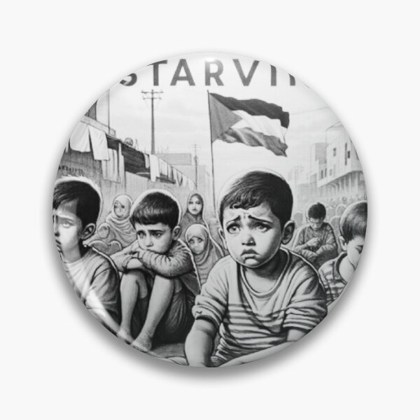Item preview,  Starving Children of Gaza – A Humanitarian Cry" designed and sold by goodFather4ever.