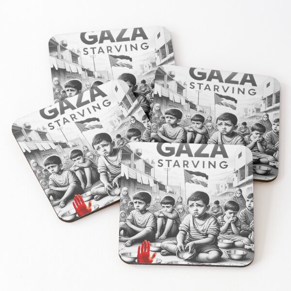 Item preview,  Starving Children of Gaza – A Humanitarian Cry" designed and sold by goodFather4ever.