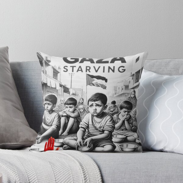 Item preview,  Starving Children of Gaza – A Humanitarian Cry" designed and sold by goodFather4ever.