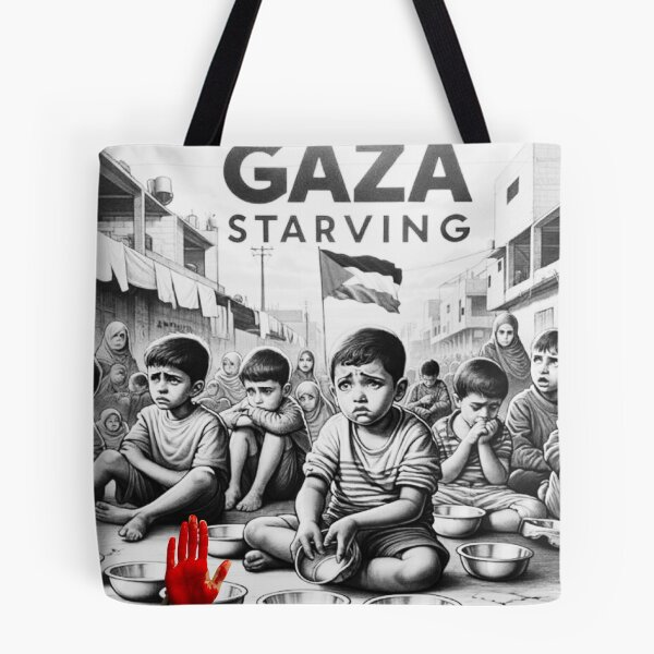Item preview,  Starving Children of Gaza – A Humanitarian Cry" designed and sold by goodFather4ever.