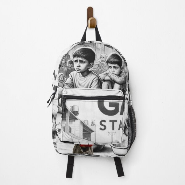 Item preview,  Starving Children of Gaza – A Humanitarian Cry" designed and sold by goodFather4ever.
