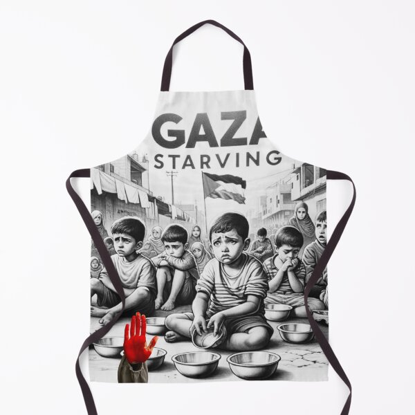 Item preview,  Starving Children of Gaza – A Humanitarian Cry" designed and sold by goodFather4ever.