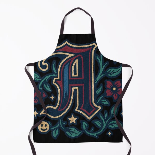 Item preview, Gothic Illuminated Initial – Ivy & Stars designed and sold by FTS-Studio.