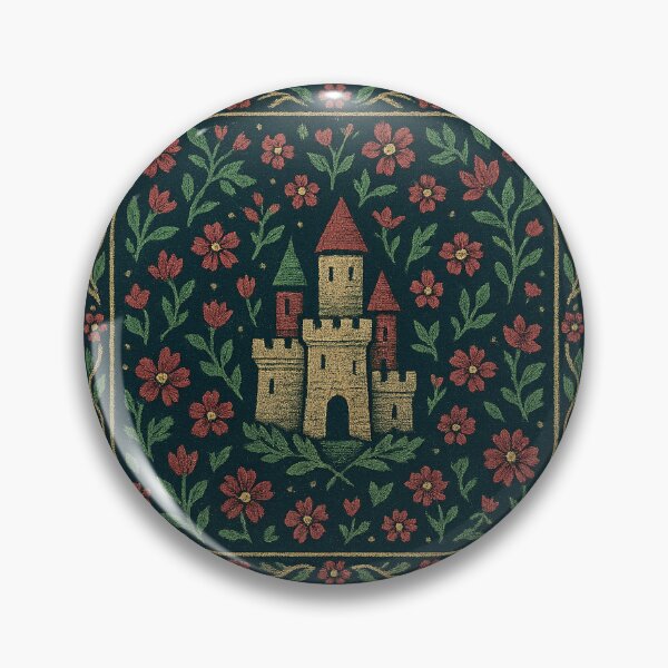 Item preview, Millefleur Tapestry Panel – Castle Vignette designed and sold by FTS-Studio.