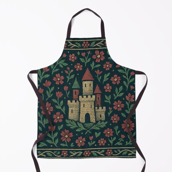 Item preview, Millefleur Tapestry Panel – Castle Vignette designed and sold by FTS-Studio.
