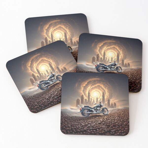 Item preview, Motorcycle in an urban landscape designed and sold by Marcu Ioachim.