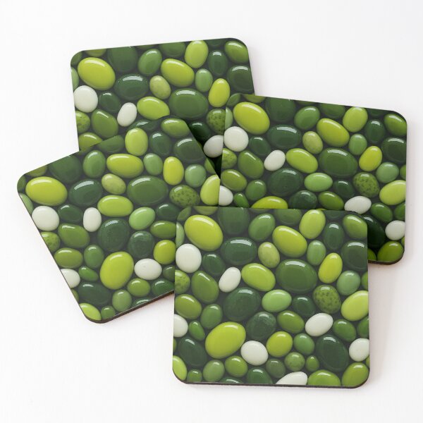 Item preview, Green Pebble Harmony designed and sold by Kaleidoscope Print.
