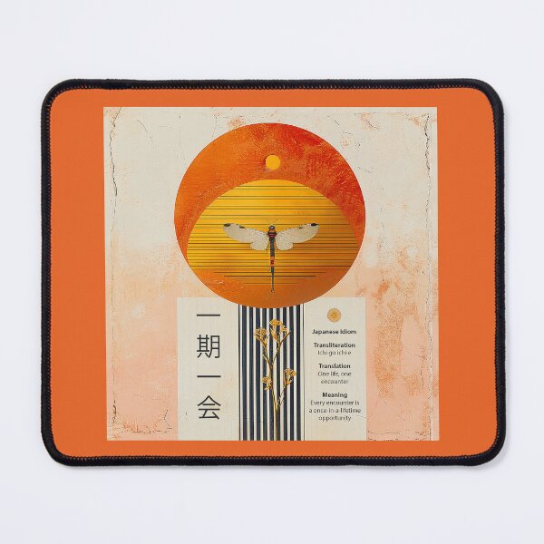 Item preview, Japanese Idiom One Life One Encounter designed and sold by Abstractarium.