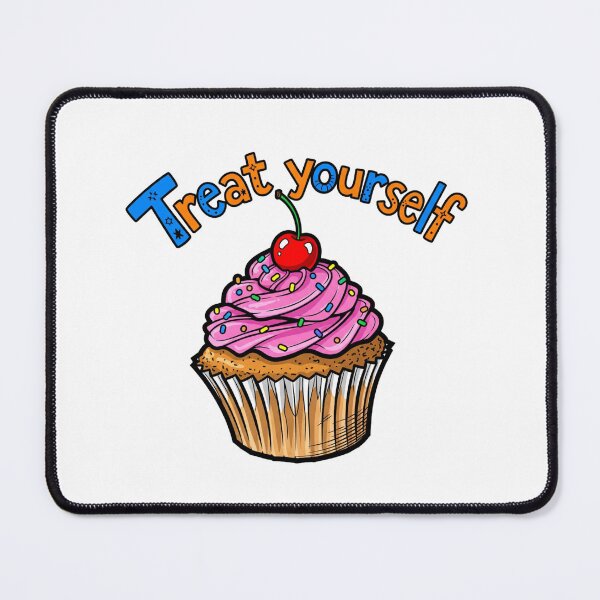 Item preview, Treat yourself, self love, sweet, happiness, Funnyfits70, retro, vintage, meme, funny, humor designed and sold by FunnyFits70.