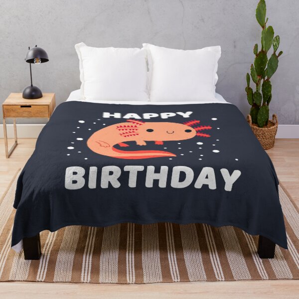 Item preview, HAPPY BIRTHDAY AXOLOTL #1 designed and sold by SalahBlt.