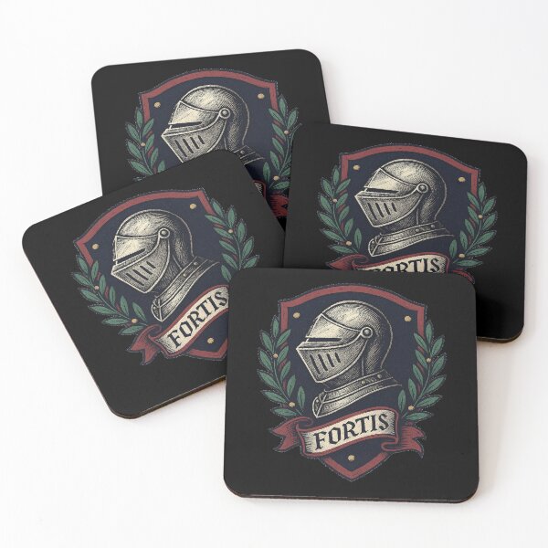 Item preview, Knight’s Helm with Laurel – Fortis Motto designed and sold by FTS-Studio.