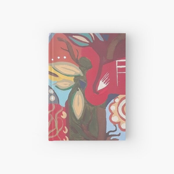 Forrest of the Past Abstract Hardcover Journal