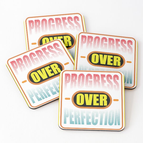 Item preview, Progress Over Perfection T-Shirt Embrace the journey of growth with our "Progress Over Perfection"  designed and sold by Koony House and Field.