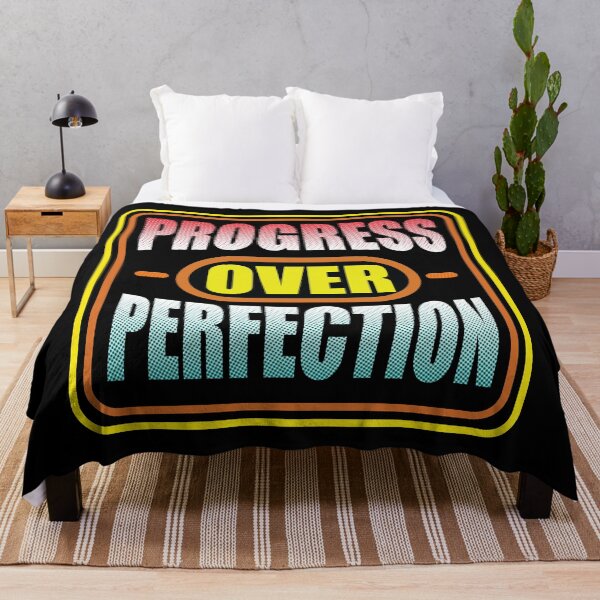 Item preview, Progress Over Perfection T-Shirt Embrace the journey of growth with our "Progress Over Perfection" designed and sold by Koony House and Field.