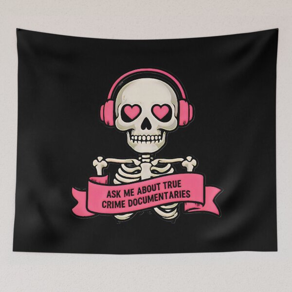 Item preview, Ask me about true crime documentaries  designed and sold by SidTastic .