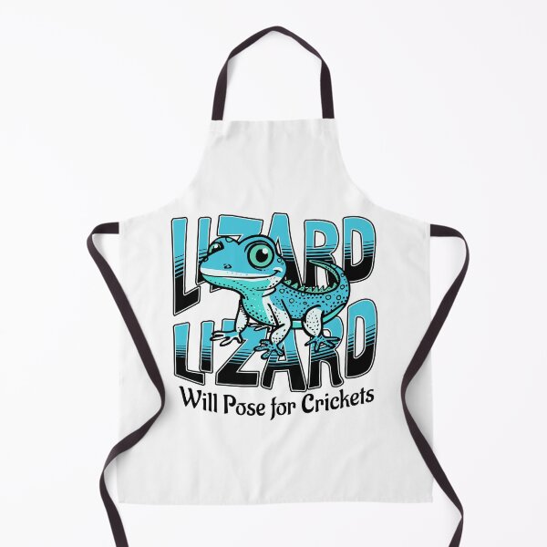 Item preview, Funny Lizard T-Shirt-Will Pose for Crickets designed and sold by teemugcreation.