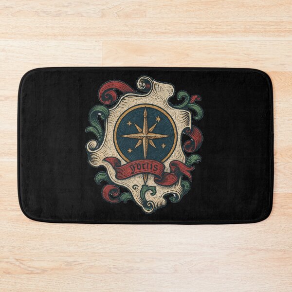 Item preview, Medieval Map Cartouche – Gilded Compass Rose designed and sold by FTS-Studio.