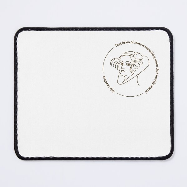 Item preview, Ada Lovelace Minimalist Line Art Portrait – Women in STEM Inspiration designed and sold by Aniafotkam.