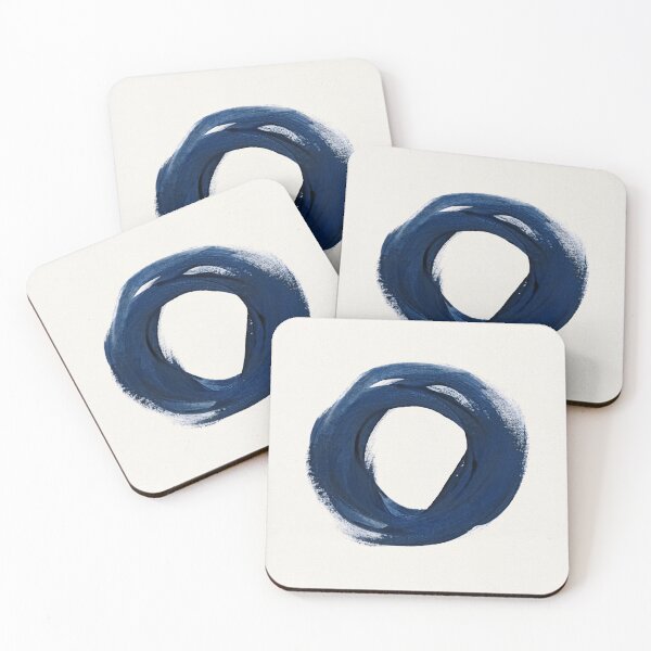 Item preview, Strokes 8 | Indigo Enso Circle designed and sold by Menega  Sabidussi.