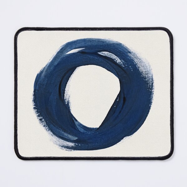 Item preview, Strokes 8 | Indigo Enso Circle designed and sold by Menega Sabidussi.