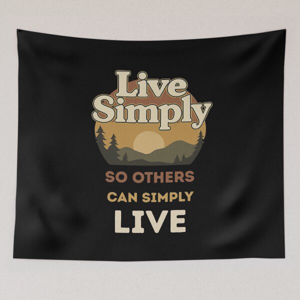 Item preview, Live Simply, So Others Can Simply Live  designed and sold by Gravly.