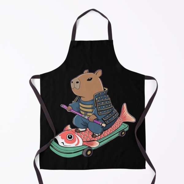 Item preview, "Wave Dream – Samurai Capybara Riding the Koi Flow designed and sold by teevoxx.
