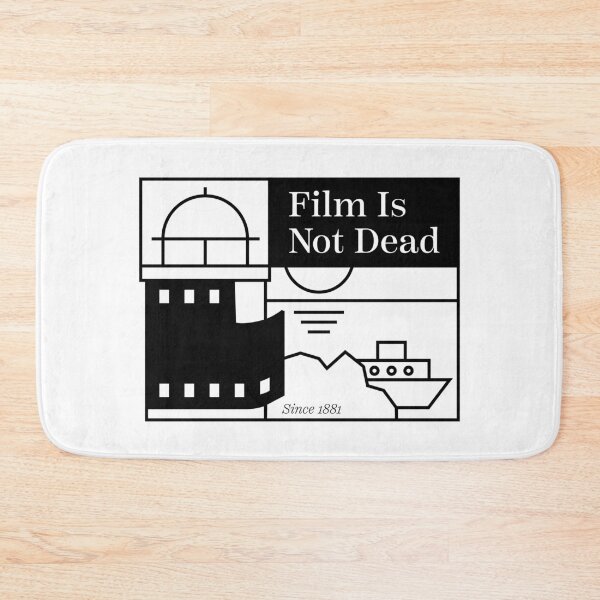Item preview, Film Is Not Dead – 35mm Film Roll Lighthouse Illustration designed and sold by liloandart.