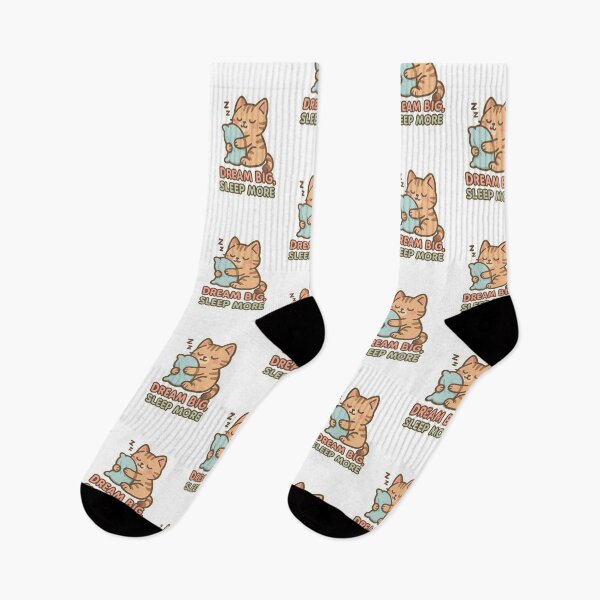 Item preview, Cat – Dream Big, Sleep More designed and sold by CrazyMop_.