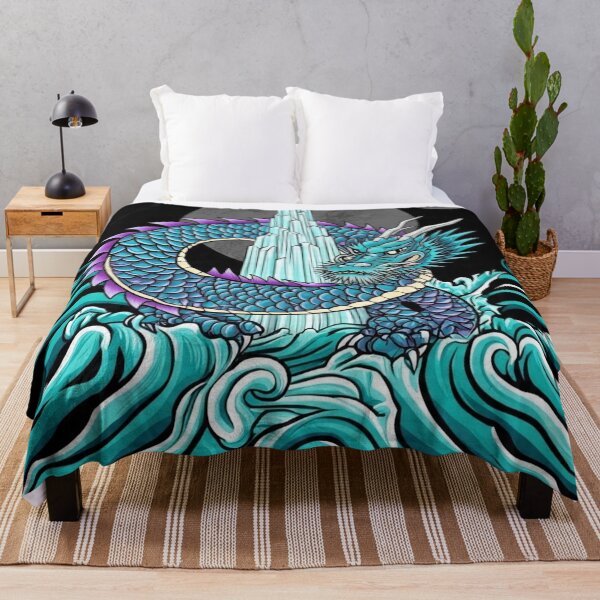 Item preview, Mystical Japanese Sea Dragon – Bioluminescent Fantasy designed and sold by Vandy Fullam.