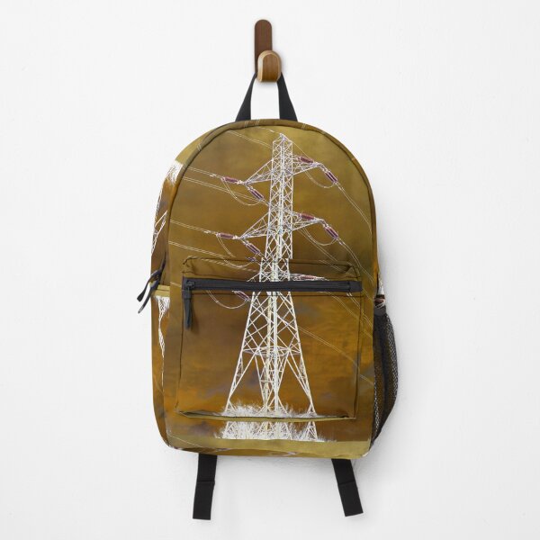 Item preview, White Electricity Pylon designed and sold by pinkal.