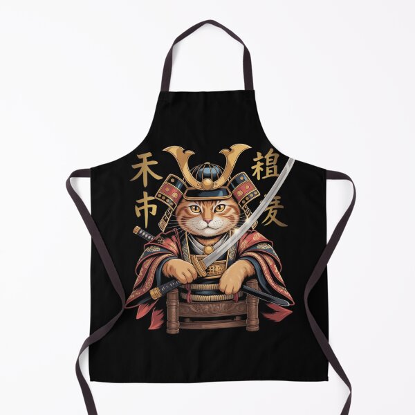Item preview, Golden Silence – Seated Samurai in Ornate Armor with Katana designed and sold by teevoxx.