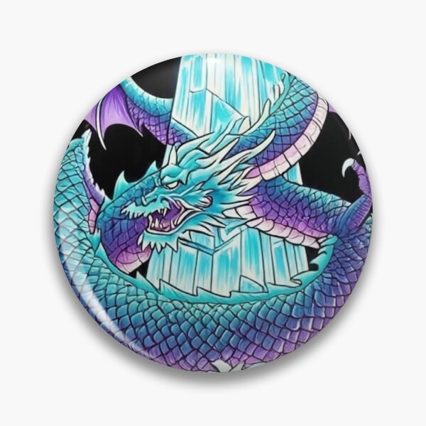 Item preview, Ukiyo-e Dragon with Glowing Crystal – Vintage Japan Print designed and sold by Vandy Fullam.