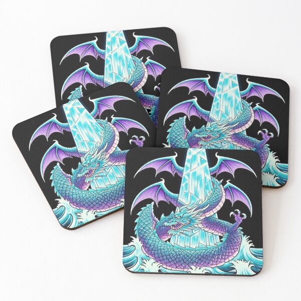 Item preview, Ukiyo-e Dragon with Glowing Crystal – Vintage Japan Print designed and sold by Vandy Fullam.