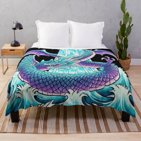 Item preview, Ukiyo-e Dragon with Glowing Crystal – Vintage Japan Print designed and sold by Vandy Fullam.